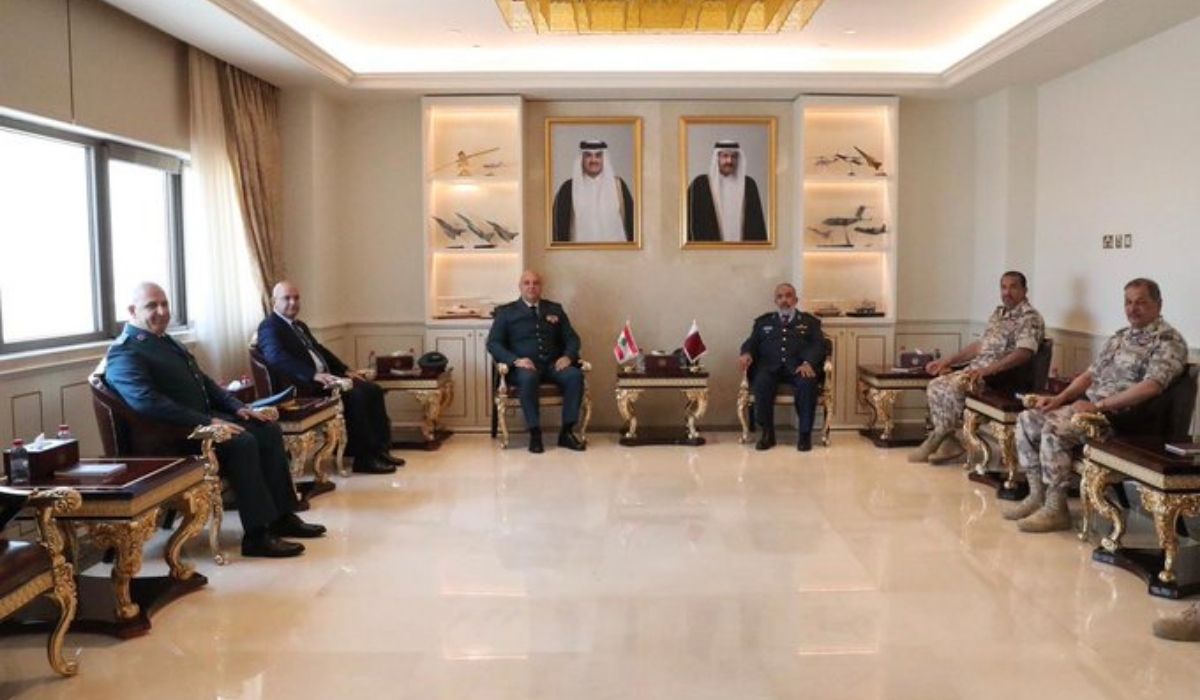 Chief of Staff Meets Commander of the Lebanese Army